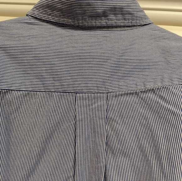 Ralph Lauren blue striped button down - Picture 3 of 4